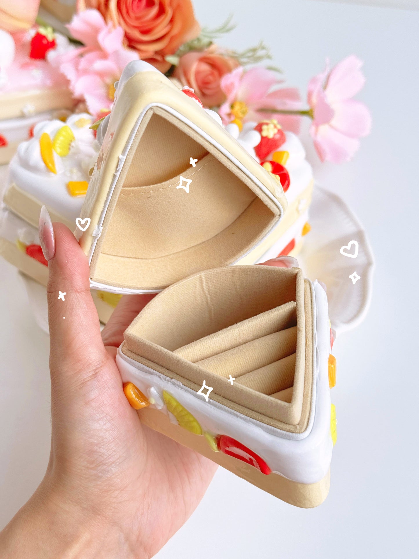 Sliced Cake Jewelry Boxes