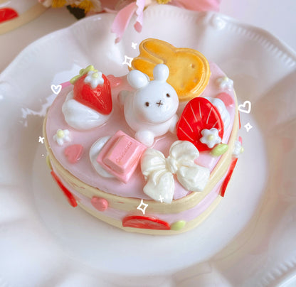 Miffy Heart Cake Jewelry Boxes