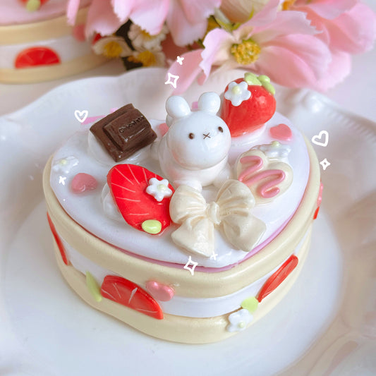 Miffy Heart Cake Jewelry Boxes