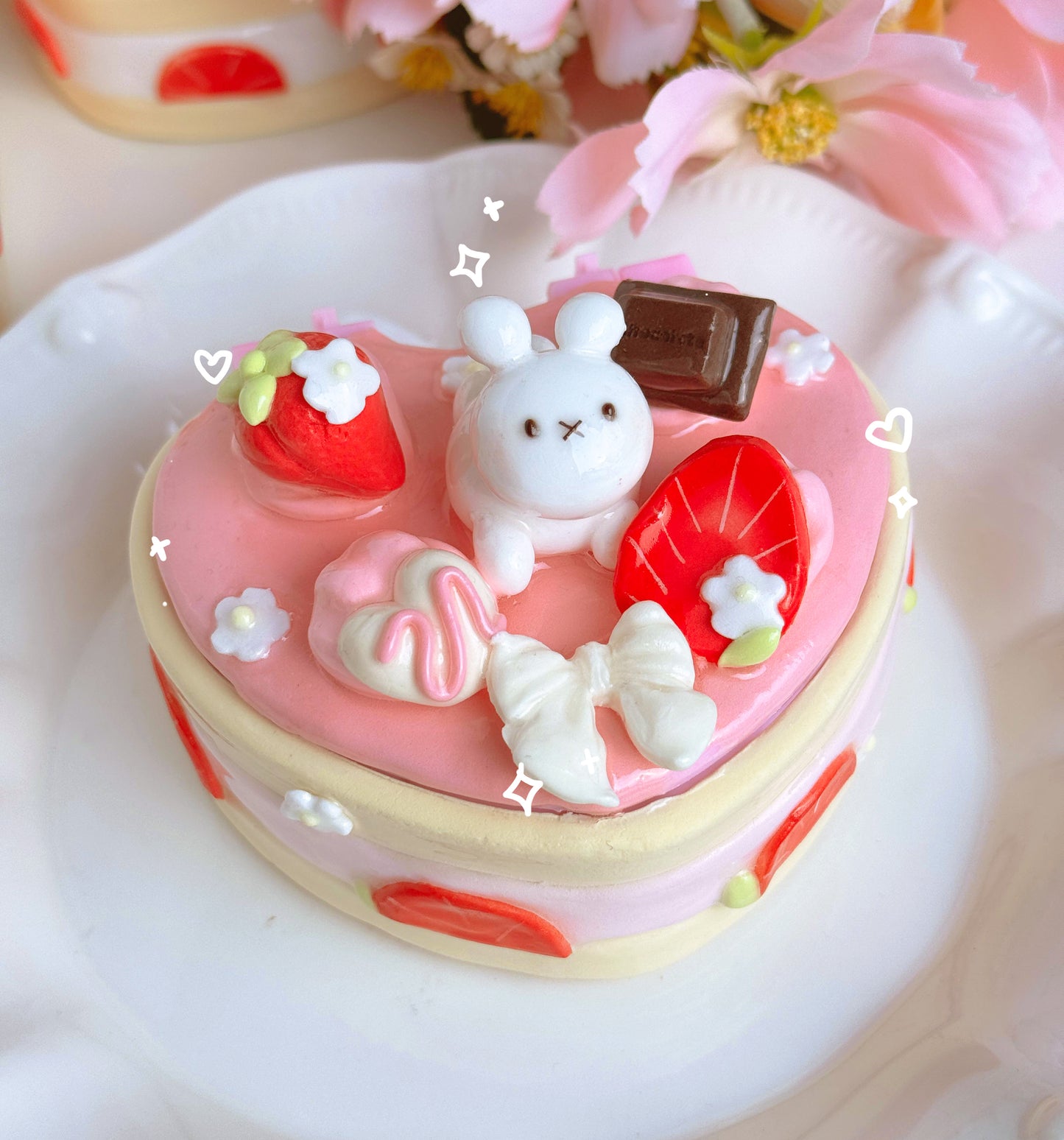 Miffy Heart Cake Jewelry Boxes