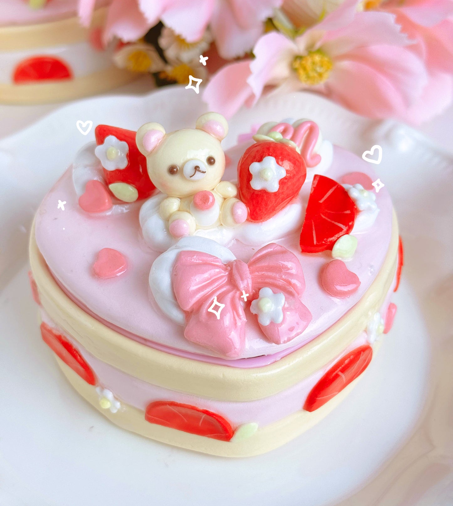 Heart Cake Jewelry Boxes