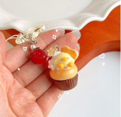 Donut Duck keychains