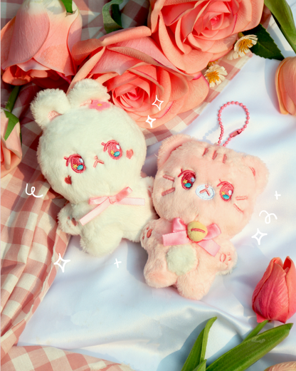 Cotton and Candy Plushie Keychain