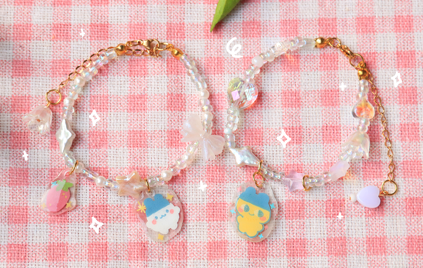 Tamagotchi Shrink Plastic Bracelets