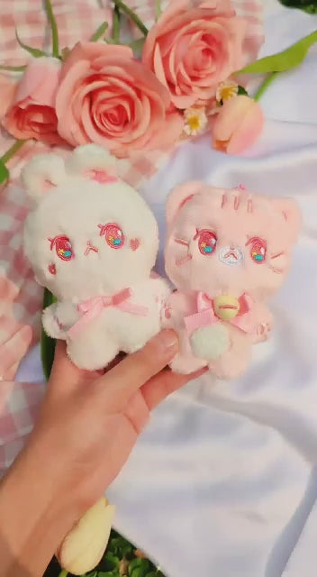 Cotton and Candy Plushie Keychain